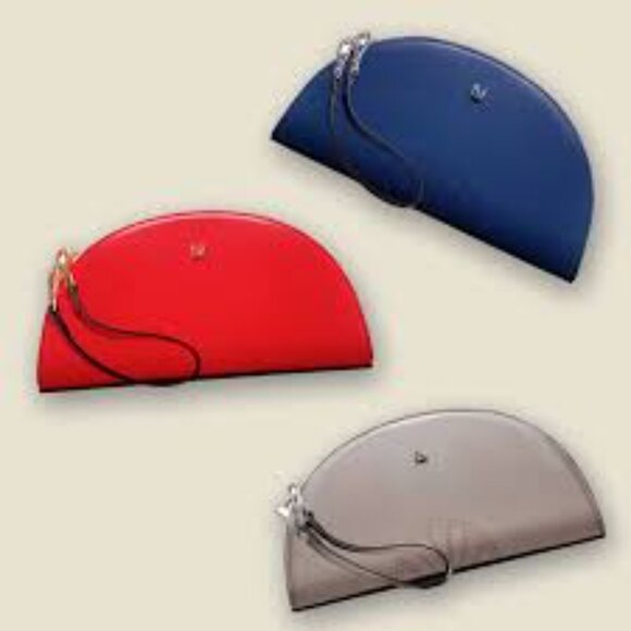 Lux and Nyx Fan Bag Convertible Crossbody Shoulder Bag Large version Silver Gray - Picture 6 of 12